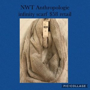 NWT Anthropologie infinity scarf